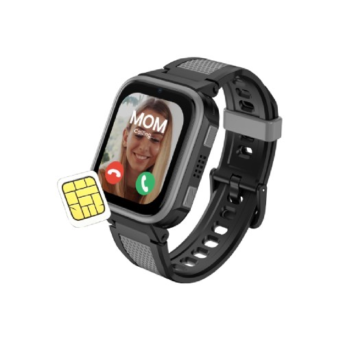 SMARTWATCH EGOBOO KIDDOBOO x LAGENIO KBLGK10BLK 4G AI & SIM CARD BLACK